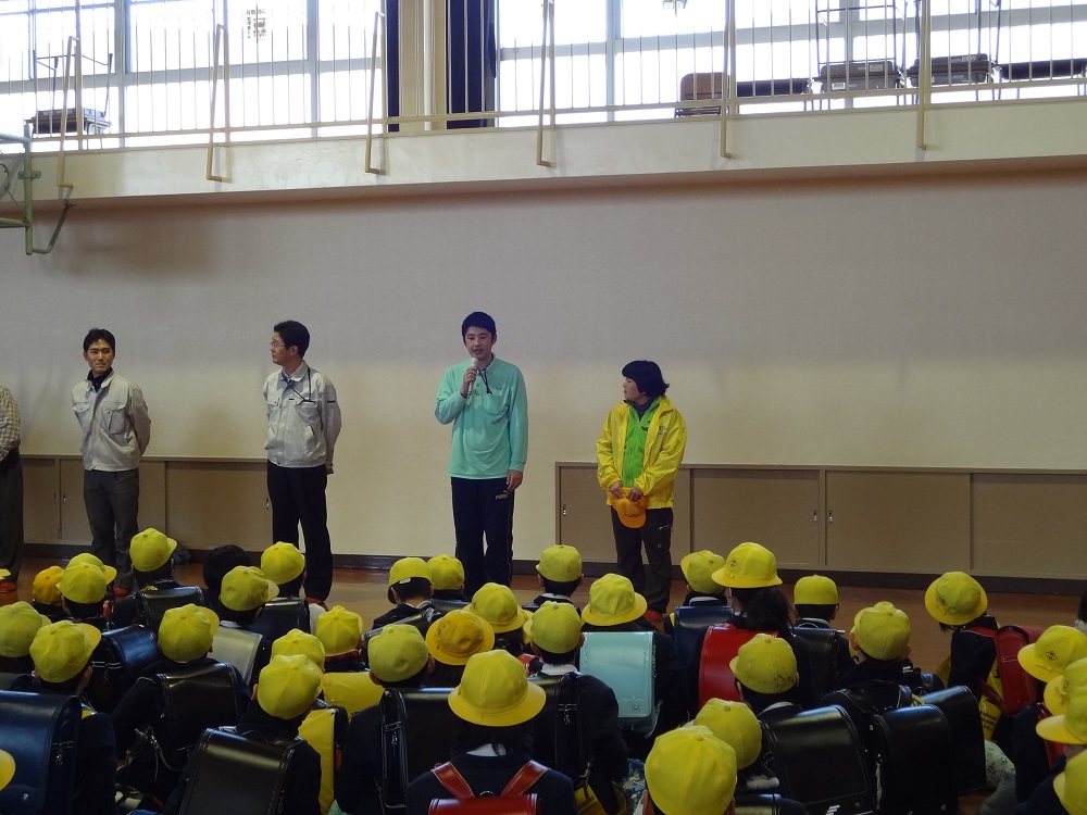 柳東小学校でボランティアお礼の会がありました【山口】